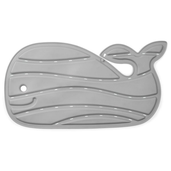 Covoras De Baie Antiderapant In Forma De Balena Skip Hop Moby Gri